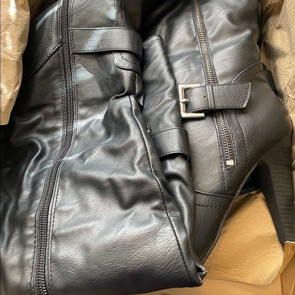 Michael Shannon Thigh High Boots